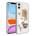 Apple iPhone 11 Uyumlu Kılıf Kamera Korumalı Baskılı Arka Yüzey Zore Klas Kapak - 1