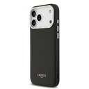 Apple iPhone 17 Pro Max Uyumlu Kılıf Lacoste Orjinal Lisanslı M-safe Şarj Özellikli Champs Elysees PU Deri Tasarımlı Kapak - 3