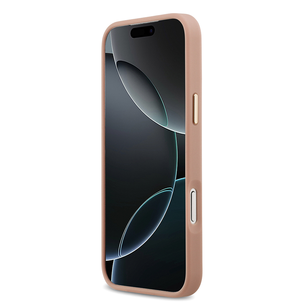 Apple iPhone 17 Pro Max Uyumlu Kılıf Lacoste Orjinal Lisanslı M-safe Şarj Özellikli Champs Elysees PU Deri Tasarımlı Kapak - 11