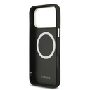 Apple iPhone 17 Pro Max Uyumlu Kılıf Lacoste Orjinal Lisanslı M-safe Şarj Özellikli Champs Elysees PU Deri Tasarımlı Kapak - 17
