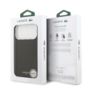 Apple iPhone 17 Pro Max Uyumlu Kılıf Lacoste Orjinal Lisanslı M-safe Şarj Özellikli Champs Elysees PU Deri Tasarımlı Kapak - 21