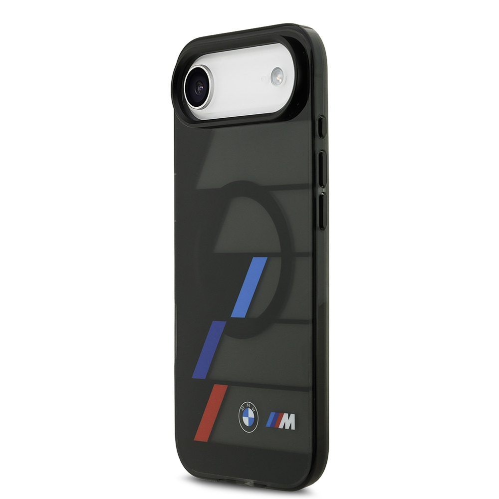 Apple iPhone 17 Air Uyumlu Kılıf BMW Orjinal Lisanslı M-safe Şarj Özellikli IML Baskılı Üç Renkli M Dizayn Kapak - 1