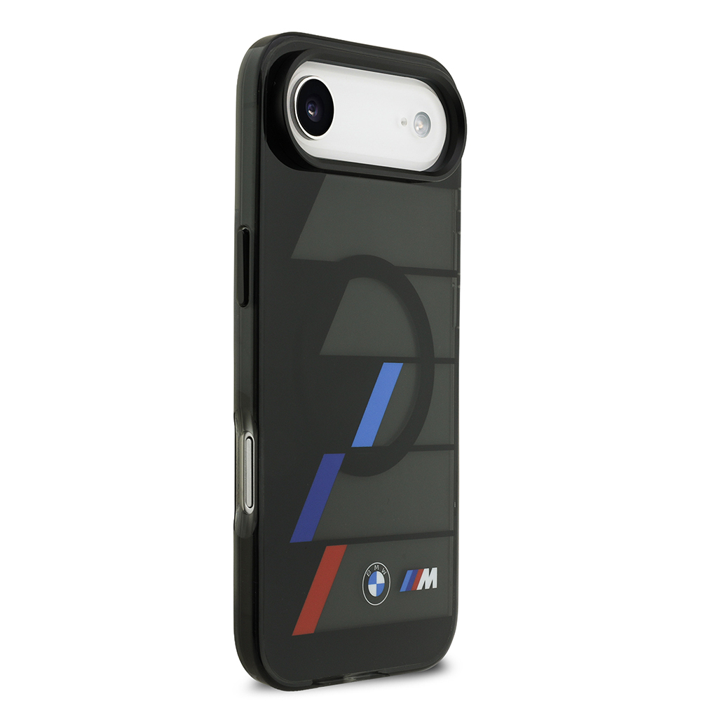 Apple iPhone 17 Air Uyumlu Kılıf BMW Orjinal Lisanslı M-safe Şarj Özellikli IML Baskılı Üç Renkli M Dizayn Kapak - 3