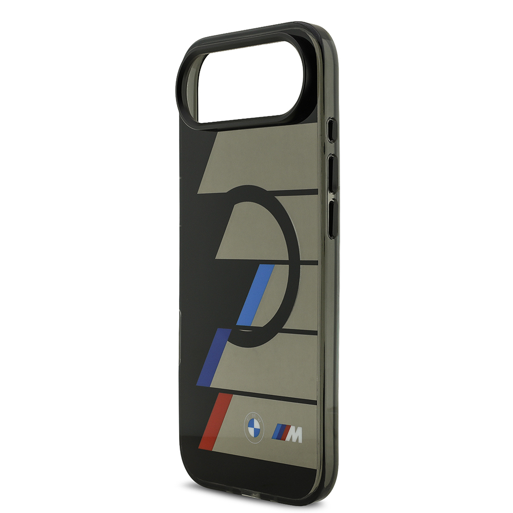 Apple iPhone 17 Air Uyumlu Kılıf BMW Orjinal Lisanslı M-safe Şarj Özellikli IML Baskılı Üç Renkli M Dizayn Kapak - 5