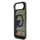 Apple iPhone 17 Air Uyumlu Kılıf BMW Orjinal Lisanslı M-safe Şarj Özellikli IML Baskılı Üç Renkli M Dizayn Kapak - 5