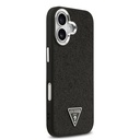 Apple iPhone 17 Uyumlu Kılıf Guess Orjinal Lisanslı M-safe Şarj Özellikli Metal Kamera Çerçeveli Üçgen Logolu Glitter Kapak - 9
