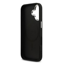 Apple iPhone 17 Uyumlu Kılıf Guess Orjinal Lisanslı M-safe Şarj Özellikli Metal Kamera Çerçeveli Üçgen Logolu Glitter Kapak - 12