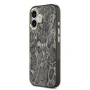Apple iPhone 17 Uyumlu Kılıf Guess Orjinal Lisanslı M-safe Şarj Özellikli Yazı Logolu Python Desenli Kapak - 1