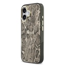 Apple iPhone 17 Uyumlu Kılıf Guess Orjinal Lisanslı M-safe Şarj Özellikli Yazı Logolu Python Desenli Kapak - 8