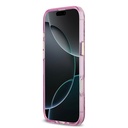 Apple iPhone 17 Air Uyumlu Kılıf Guess Orjinal Lisanslı M-safe Şarj Özellikli Simli Çiçek Desenli Metal Kamera Çerçeveli Üçgen Logolu Kapak - 10
