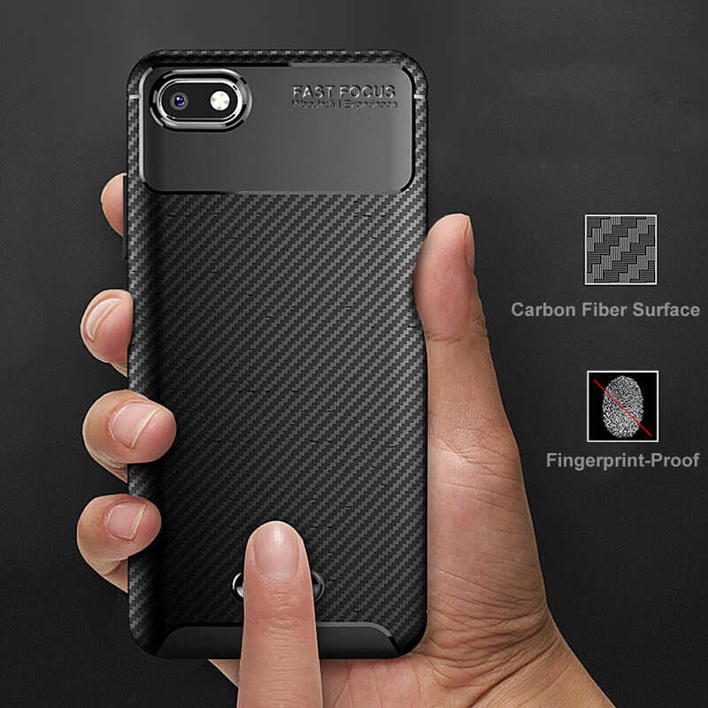 Xiaomi Redmi 6A Uyumlu Kılıf Zore Negro Silikon Kapak - 3