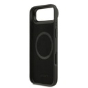 Apple iPhone 17 Air Uyumlu Kılıf Lacoste Orjinal Lisanslı M-safe Şarj Özellikli Standlı PU Deri Karışık Monogram Desenli Kapak - 6