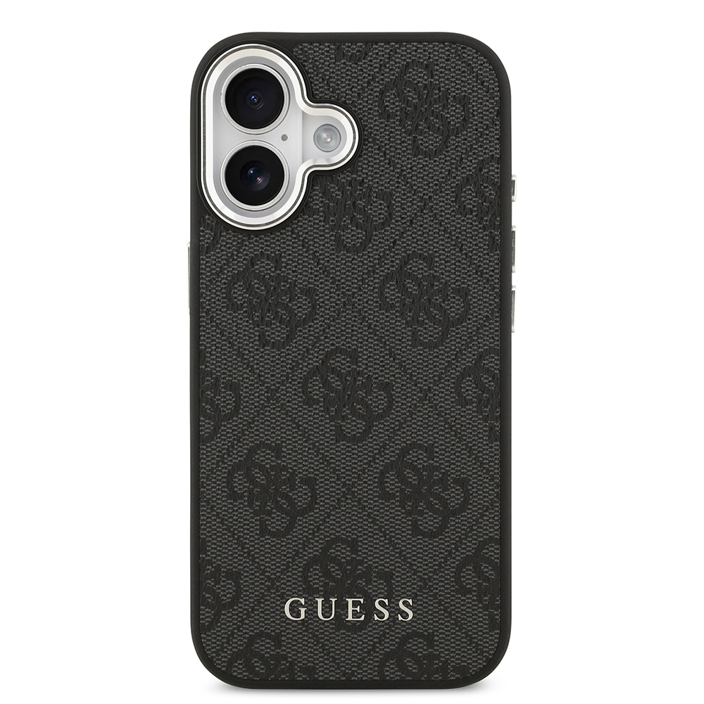 Apple iPhone 17 Uyumlu Kılıf Guess Orjinal Lisanslı M-safe Şarj Özellikli 4G Klasik Yazı Logolu Kapak - 2
