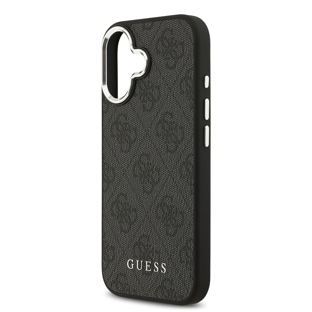 Apple iPhone 17 Uyumlu Kılıf Guess Orjinal Lisanslı M-safe Şarj Özellikli 4G Klasik Yazı Logolu Kapak - 5