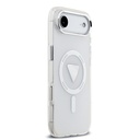 Apple iPhone 17 Air Uyumlu Kılıf Guess Orjinal Lisanslı M-safe Şarj Özellikli IML Baskılı Üçgen Logolu Metal Kamera Çerçeveli Kapak - 2