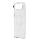 Apple iPhone 17 Air Uyumlu Kılıf Guess Orjinal Lisanslı M-safe Şarj Özellikli IML Baskılı Üçgen Logolu Metal Kamera Çerçeveli Kapak - 5