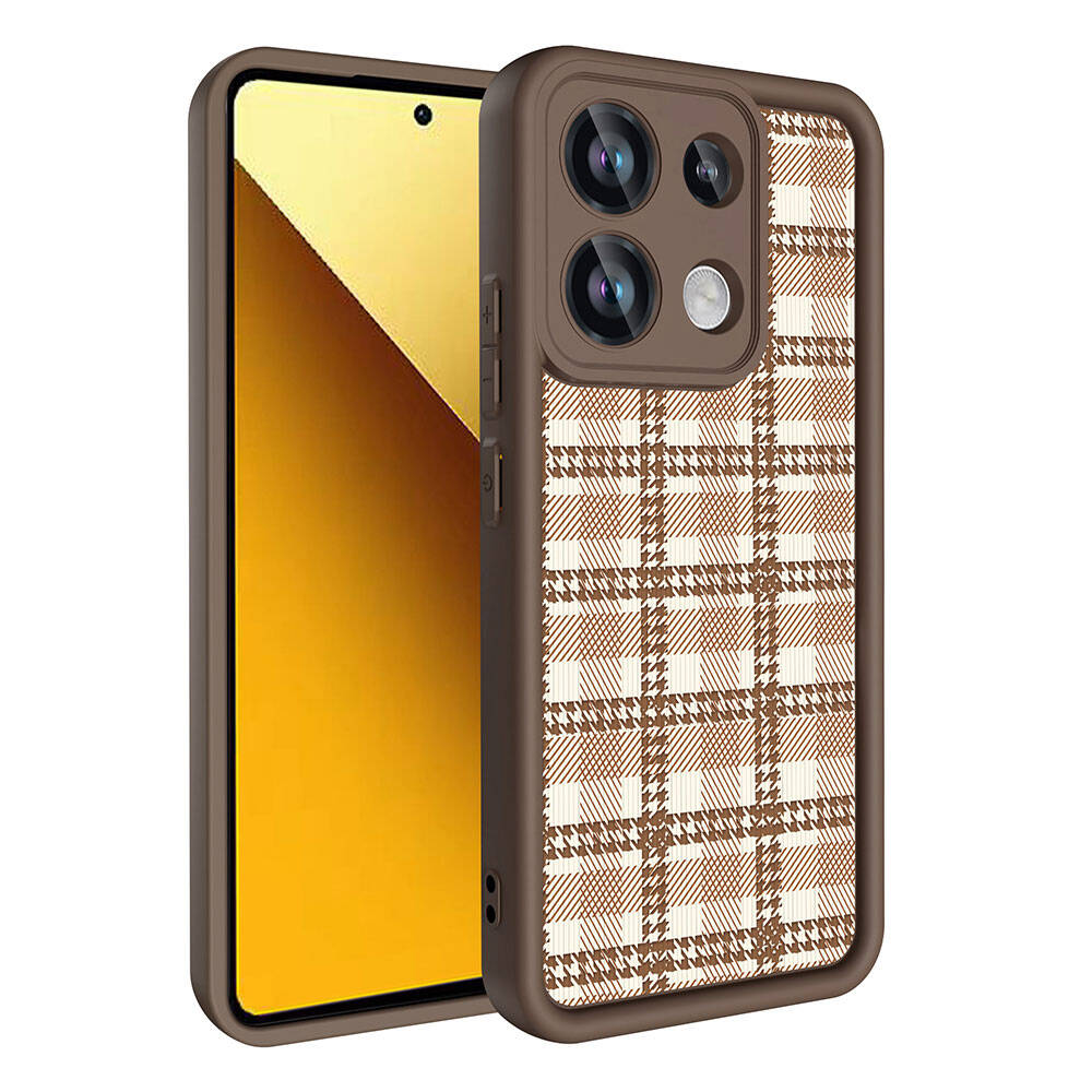 Xiaomi Redmi Note 13 Pro 4G Uyumlu Kılıf Kamera Korumalı Baskılı Arka Yüzey Zore Klas Kapak - 3