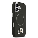 Apple iPhone 17 Uyumlu Kılıf Karl Lagerfeld Orjinal Lisanslı M-safe Şarj Özellikli Metal Kamera ve Buton Tasarımlı K&C PU Deri Kapak - 10