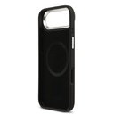Apple iPhone 17 Air Uyumlu Kılıf Lacoste Orjinal Lisanslı M-safe Şarj Özellikli PU Pike Desenli Standlı Metal Logolu Kapak - 13