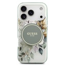 Apple iPhone 17 Pro Max Uyumlu Kılıf Guess Orjinal Lisanslı M-safe Şarj Özellikli Flower Tonal Circle Kapak - 8