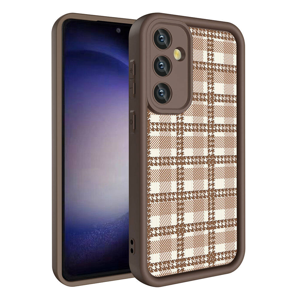 Samsung Galaxy S24 Uyumlu Kılıf Kamera Korumalı Baskılı Arka Yüzey Zore Klas Kapak - 1