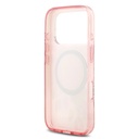 Apple iPhone 17 Pro Max Uyumlu Kılıf Guess Orjinal Lisanslı M-safe Şarj Özellikli Flower Tonal Circle Kapak - 18