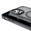 Apple iPhone 12 Pro Uyumlu Kılıf Magsafe Şarj Özellikli Mat Arka Yüzey Zore Sio Kapak - 4