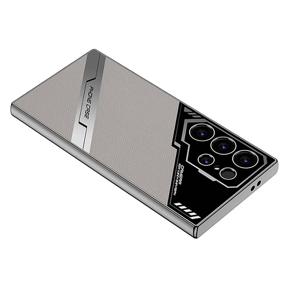 Samsung Galaxy S24 Ultra Uyumlu Kılıf Kamera Korumalı Suni Deri Tasarım Zore Yeni Seri Procase Kapak - 4