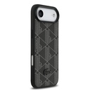 Apple iPhone 17 Air Uyumlu Kılıf Lacoste Orjinal Lisanslı M-safe Şarj Özellikli PU Deri Tasarımlı Kartlıklı Karışık Monogram Desenli Kapak - 11