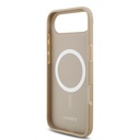 Apple iPhone 17 Air Uyumlu Kılıf Lacoste Orjinal Lisanslı M-safe Şarj Özellikli PU Pike Desenli Metal Logolu Kartlıklı Kapak - 14