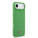 Apple iPhone 17 Air Uyumlu Kılıf Lacoste Orjinal Lisanslı M-safe Şarj Özellikli PU Pike Desenli Metal Logolu Kartlıklı Kapak - 21
