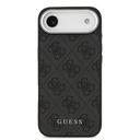 Apple iPhone 17 Air Uyumlu Kılıf Guess Orjinal Lisanslı M-safe Şarj Özellikli 4G Klasik Yazı Logolu Kapak - 8