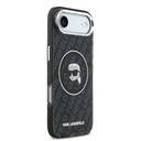 Apple iPhone 17 Air Uyumlu Kılıf Karl Lagerfeld Orjinal Lisanslı IML Baskılı KL Heads Kapak - 3