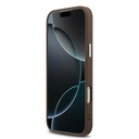 Apple iPhone 17 Pro Max Uyumlu Kılıf Guess Orjinal Lisanslı Gümüş Metal Kamera Çerçeveli 4G Desenli Metal Büyük 4G ve Yazı Logolu Kapak - 10