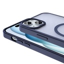 Apple iPhone 15 Uyumlu Kılıf Magsafe Şarj Özellikli Mat Arka Yüzey Zore Sio Kapak - 6