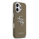 Apple iPhone 17 Uyumlu Kılıf Guess Orjinal Lisanslı Grained 4G Metal Büyük Logolu Kapak - 3