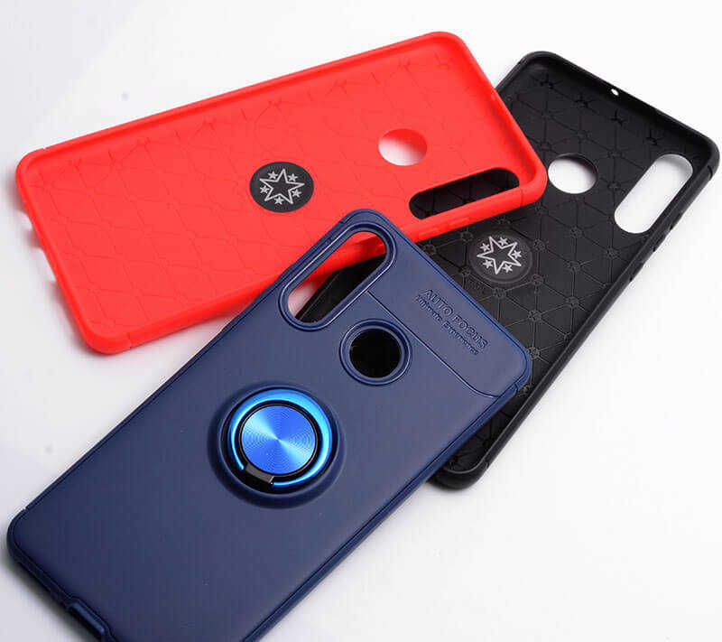 Huawei P30 Lite Uyumlu Kılıf Zore Ravel Silikon Kapak - 3