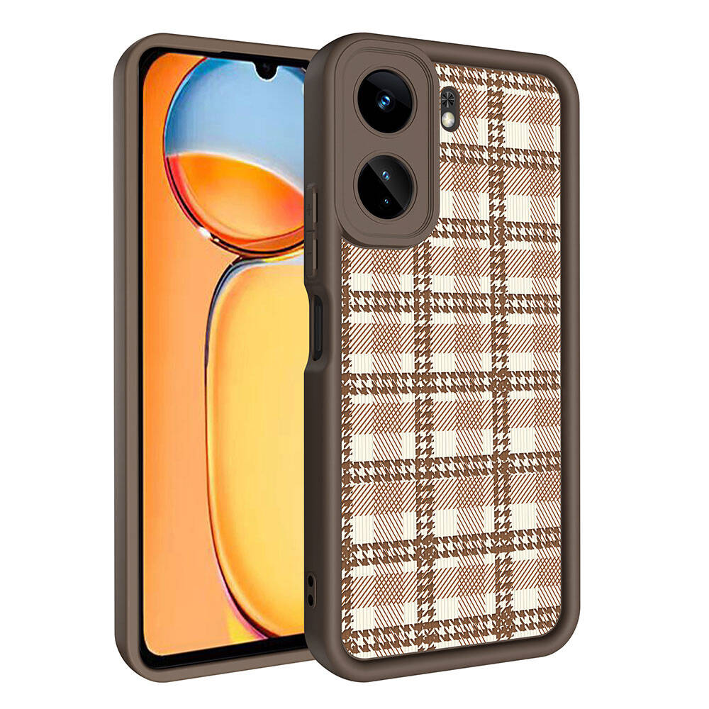 Xiaomi Poco C65 Uyumlu Kılıf Kamera Korumalı Baskılı Arka Yüzey Zore Klas Kapak - 2