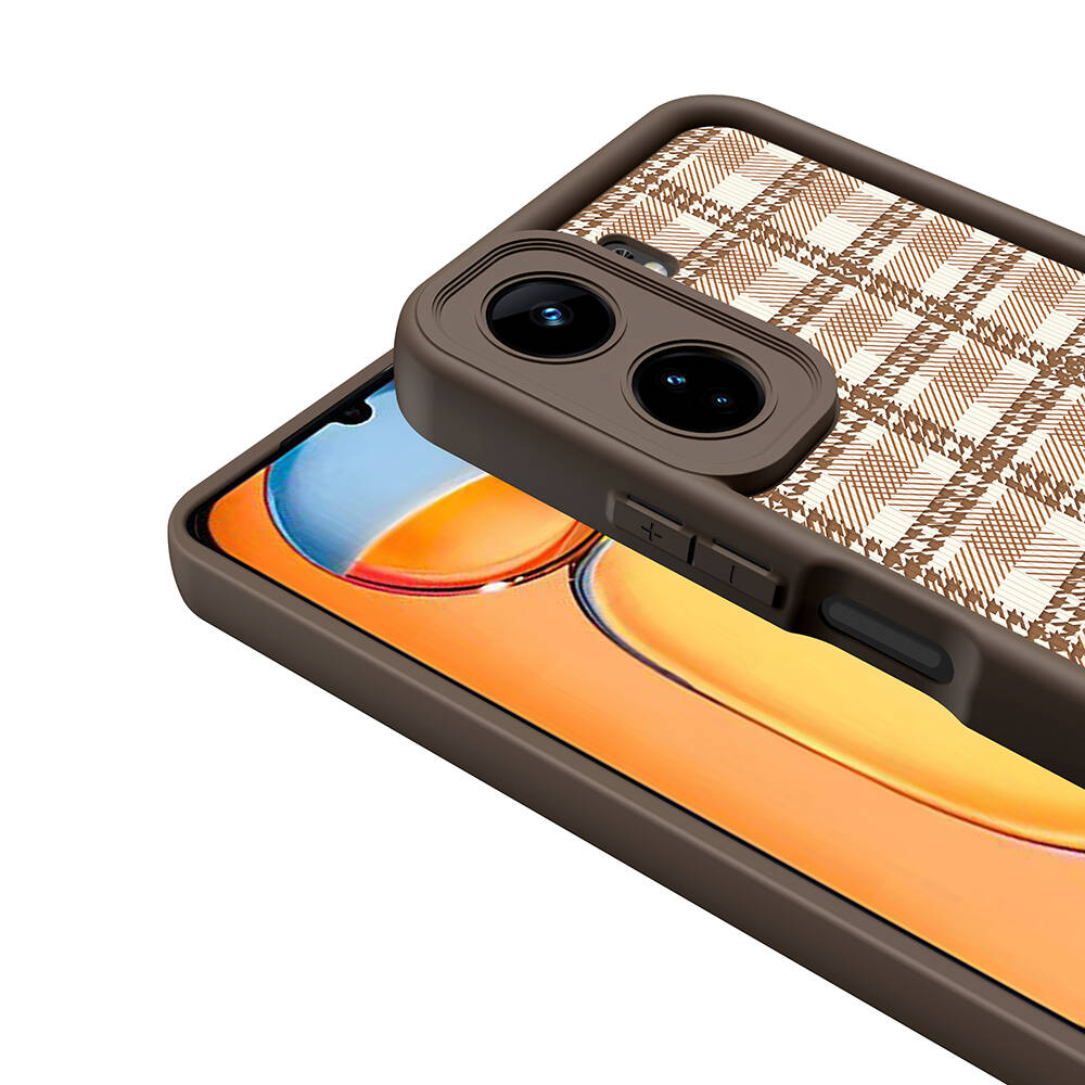 Xiaomi Poco C65 Uyumlu Kılıf Kamera Korumalı Baskılı Arka Yüzey Zore Klas Kapak - 4