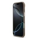 Apple iPhone 17 Air Uyumlu Kılıf Guess Orjinal Lisanslı Grained 4G Metal Büyük Logolu Kapak - 4