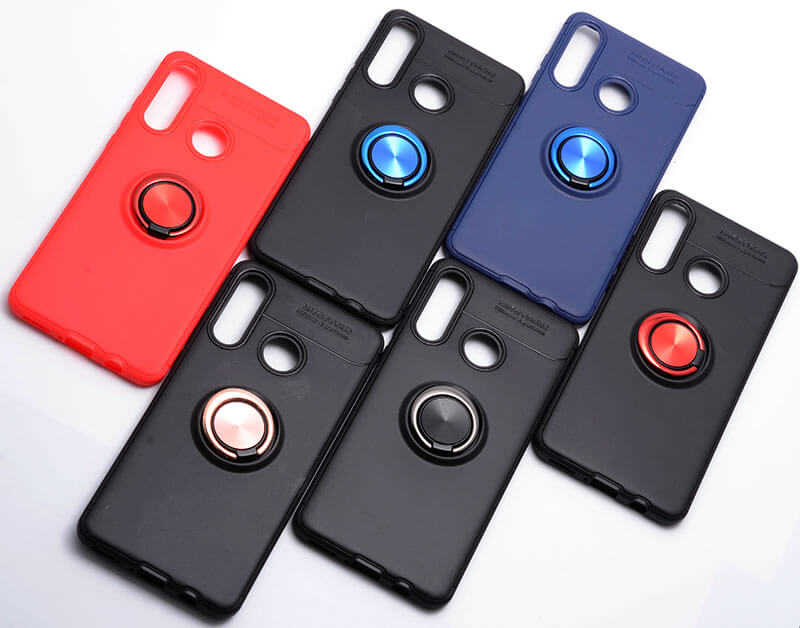 Huawei P30 Lite Uyumlu Kılıf Zore Ravel Silikon Kapak - 4