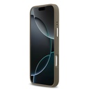 Apple iPhone 17 Pro Max Uyumlu Kılıf Guess Orjinal Lisanslı Grained 4G Metal Büyük Logolu Kapak - 4