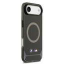 Apple iPhone 17 Air Uyumlu Kılıf BMW Orjinal Lisanslı M-safe Şarj Özellikli Metal Buton Tasarımlı IML Baskılı M Dizayn Kapak - 3