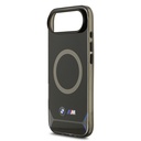 Apple iPhone 17 Air Uyumlu Kılıf BMW Orjinal Lisanslı M-safe Şarj Özellikli Metal Buton Tasarımlı IML Baskılı M Dizayn Kapak - 5