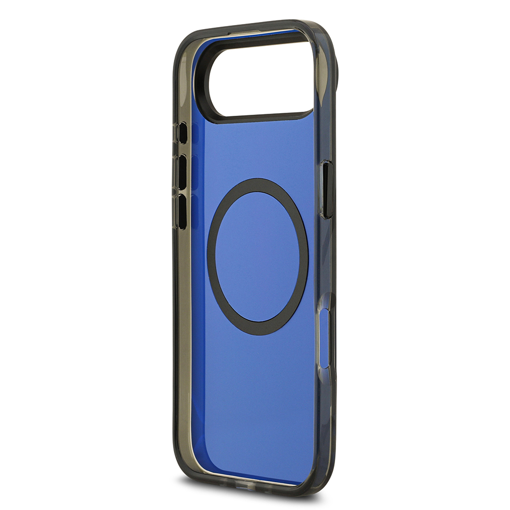 Apple iPhone 17 Air Uyumlu Kılıf BMW Orjinal Lisanslı M-safe Şarj Özellikli Metal Buton Tasarımlı IML Baskılı M Dizayn Kapak - 6