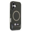 Apple iPhone 17 Uyumlu Kılıf BMW Orjinal Lisanslı M-safe Şarj Özellikli Metal Buton Tasarımlı IML Baskılı M Dizayn Kapak - 3