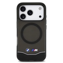 Apple iPhone 17 Pro Uyumlu Kılıf BMW Orjinal Lisanslı M-safe Şarj Özellikli Metal Buton Tasarımlı Tranparan M Dizayn Kapak - 2