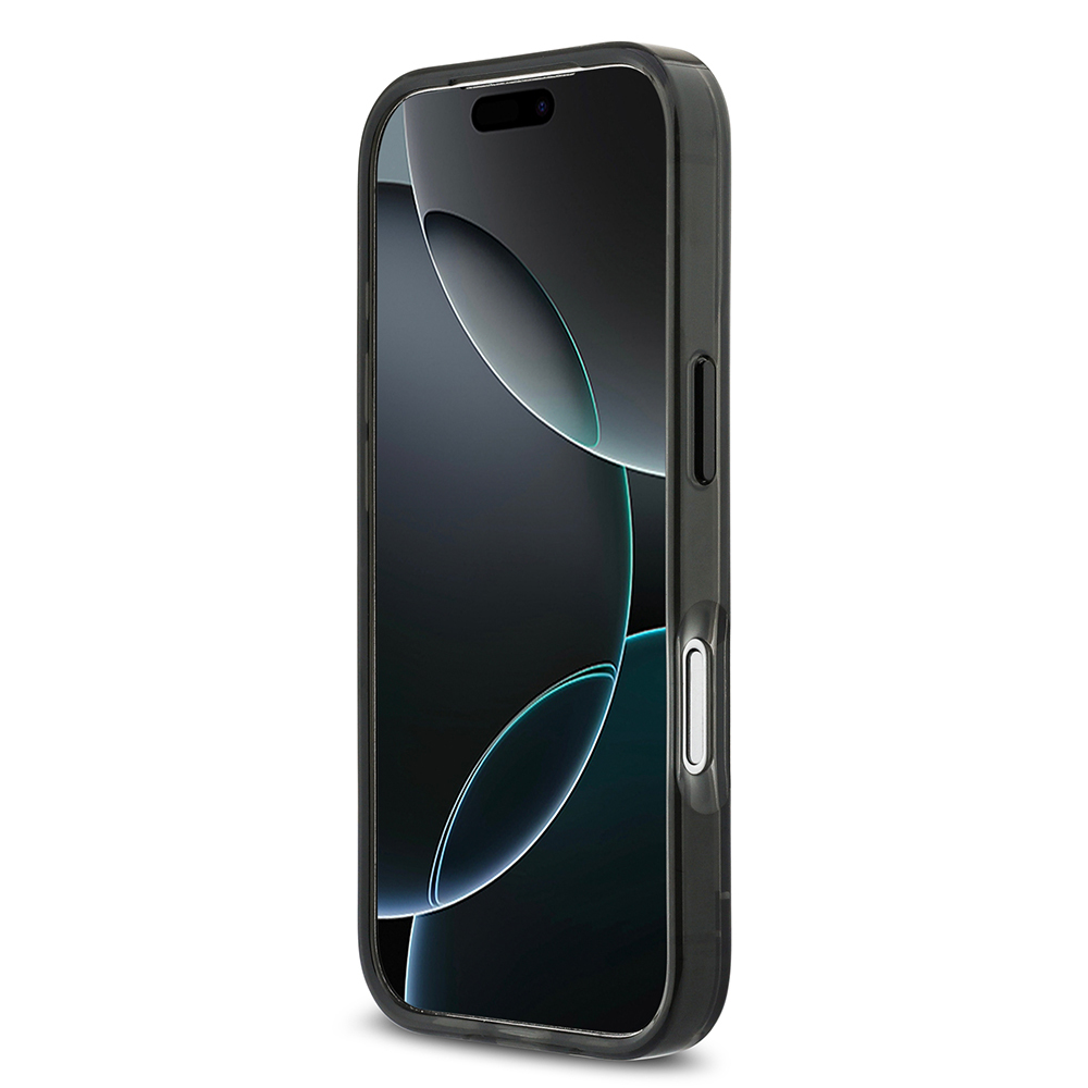Apple iPhone 17 Pro Uyumlu Kılıf BMW Orjinal Lisanslı M-safe Şarj Özellikli Metal Buton Tasarımlı Tranparan M Dizayn Kapak - 4