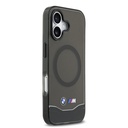 Apple iPhone 17 Uyumlu Kılıf BMW Orjinal Lisanslı M-safe Şarj Özellikli Metal Buton Tasarımlı Tranparan M Dizayn Kapak - 3