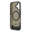 Apple iPhone 17 Uyumlu Kılıf BMW Orjinal Lisanslı M-safe Şarj Özellikli Metal Buton Tasarımlı Tranparan M Dizayn Kapak - 6